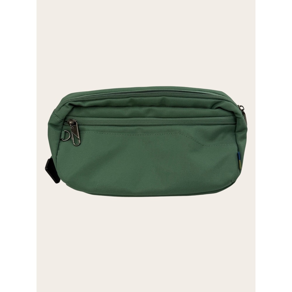 Open Story Belt Bag Sage Green Adjustable Travel Fanny Pack Waist Bag